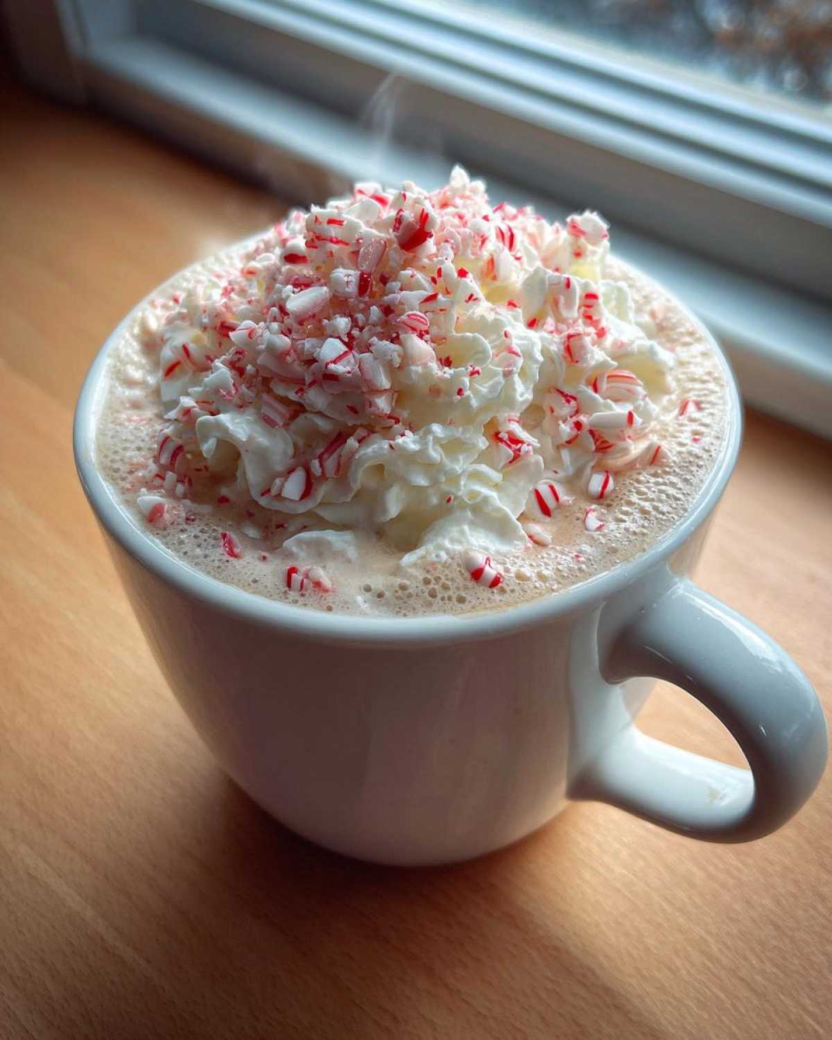 Peppermint White Hot Chocolate - detail 2