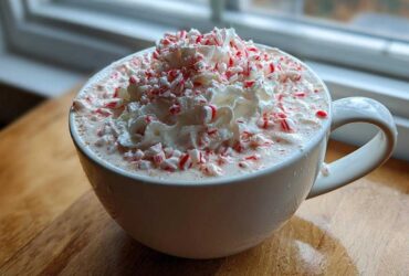 Peppermint White Hot Chocolate