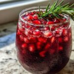 Pomegranate Rosemary Sangria