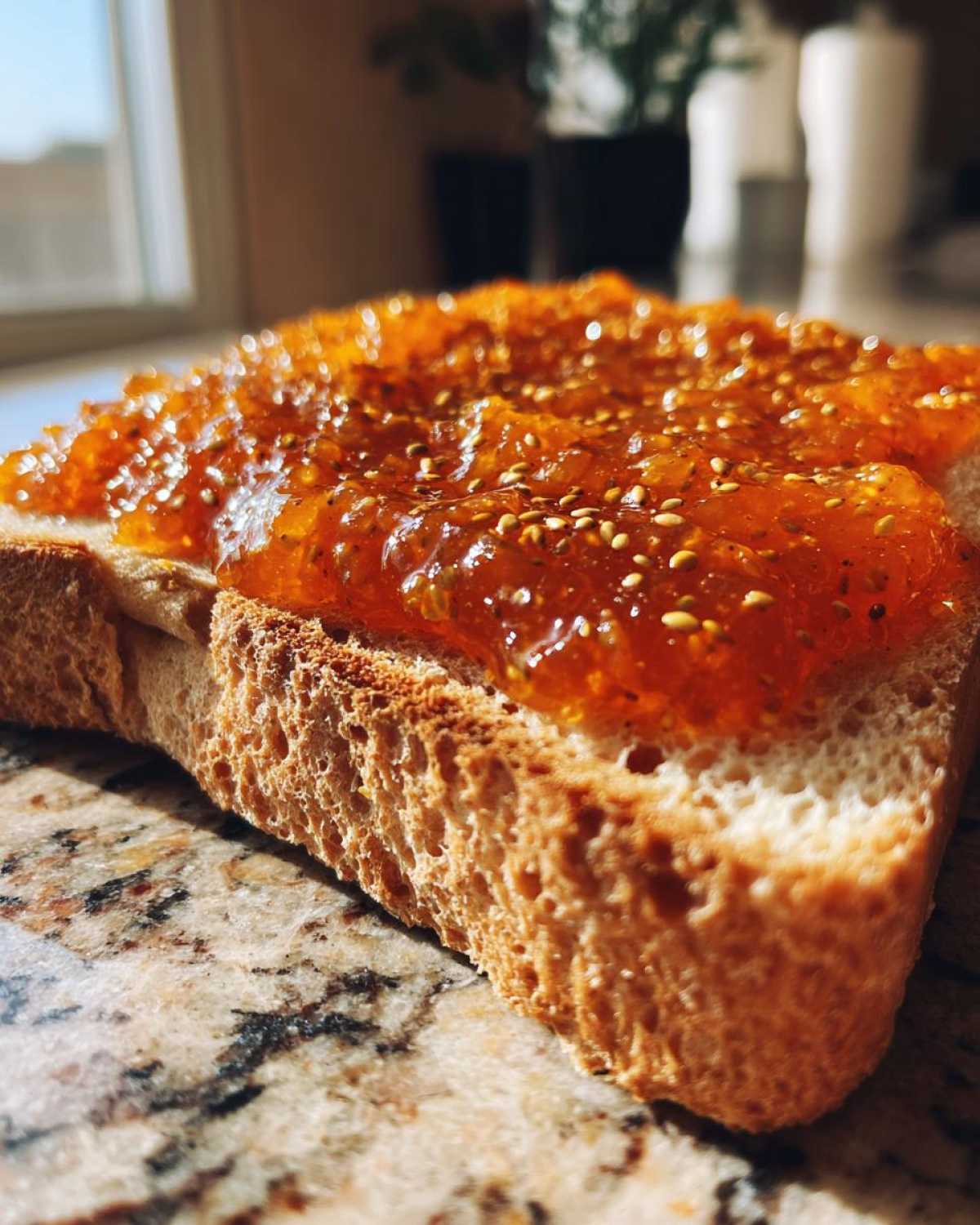 Pumpkin Chia Jam Toast - detail 1