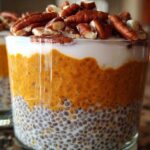 Pumpkin Chia Seed Pudding Parfaits