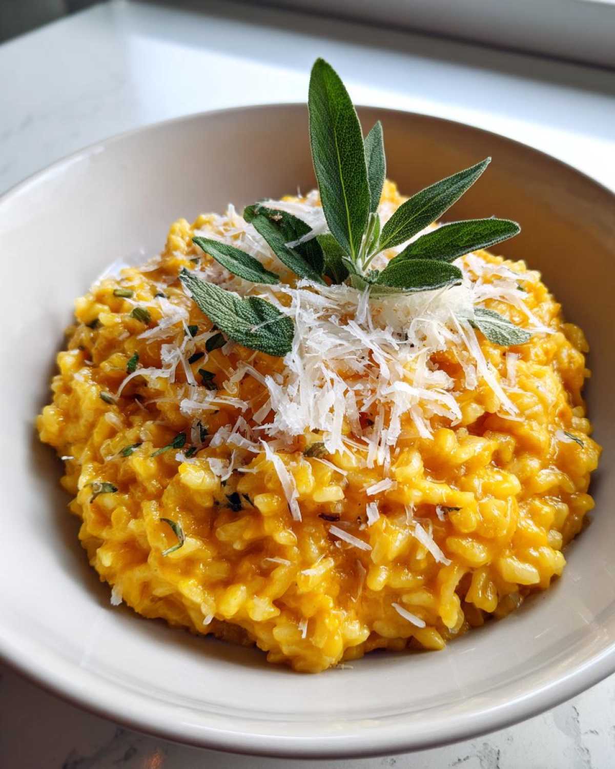 Pumpkin Sage Risotto - detail 2