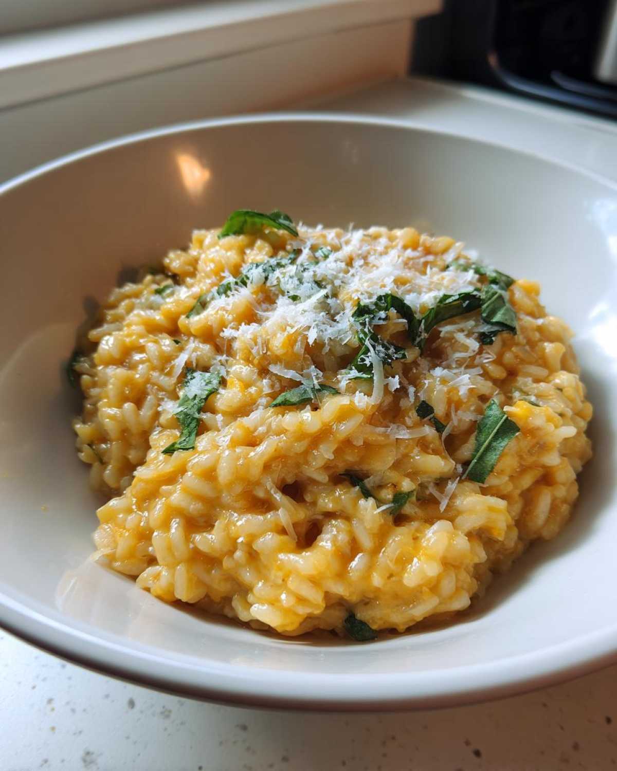 Pumpkin Sage Risotto - detail 3