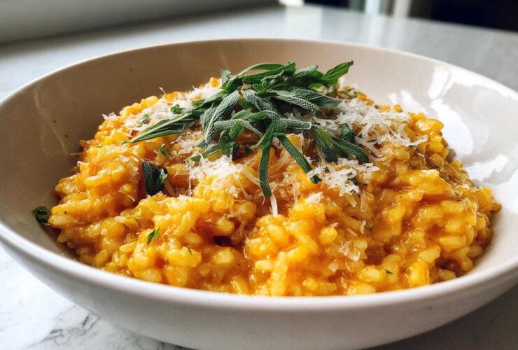 Pumpkin Sage Risotto