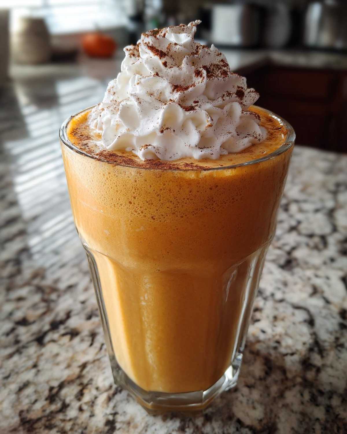 Pumpkin Spice Vanilla Milkshake - detail 1