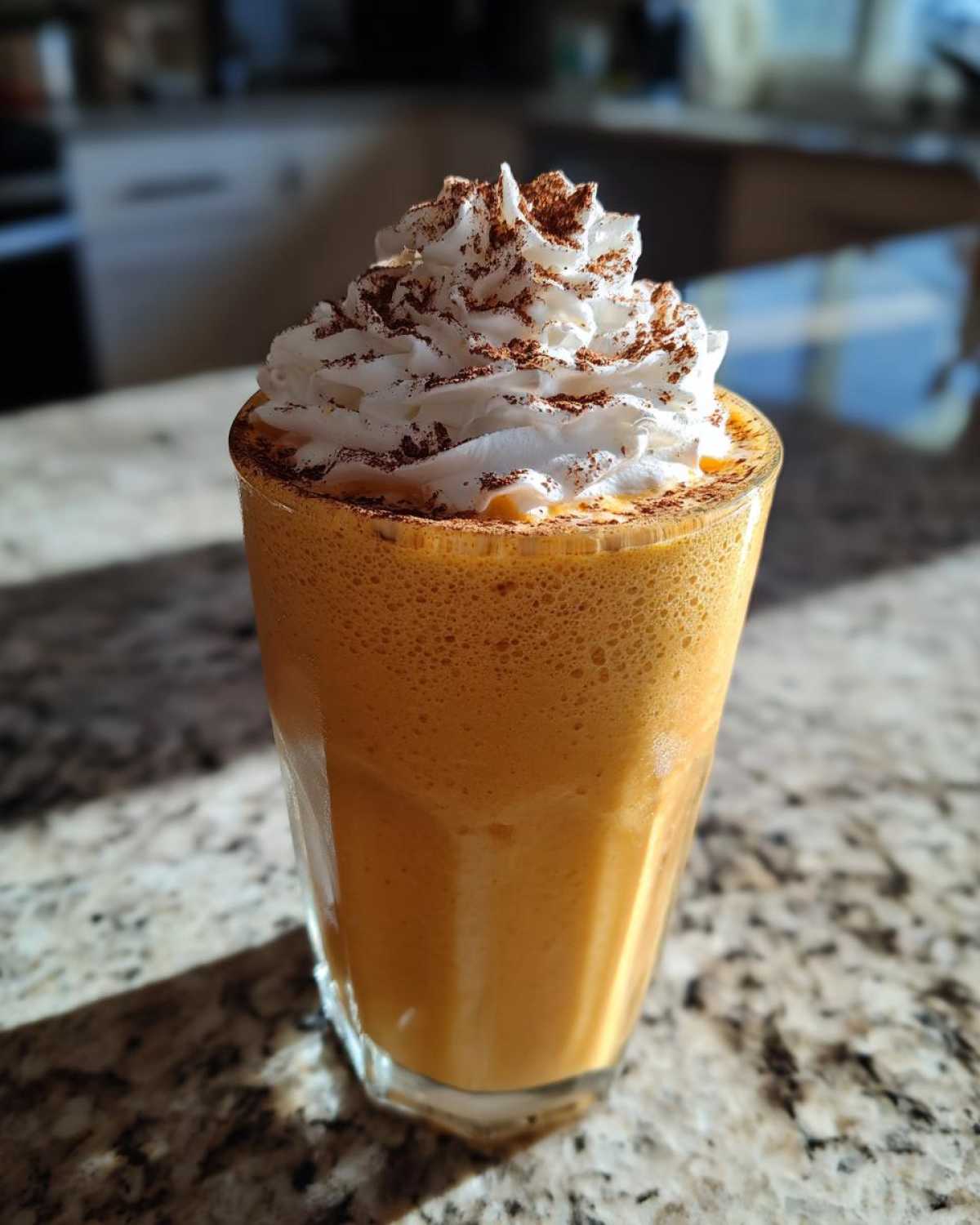 Pumpkin Spice Vanilla Milkshake - detail 2