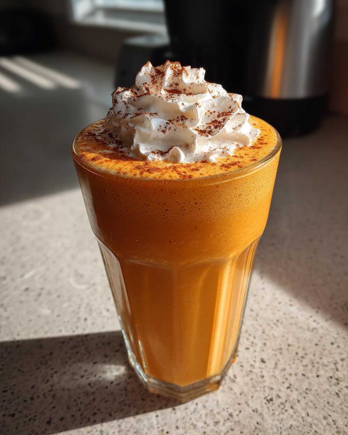 Pumpkin Spice Vanilla Milkshake - detail 4