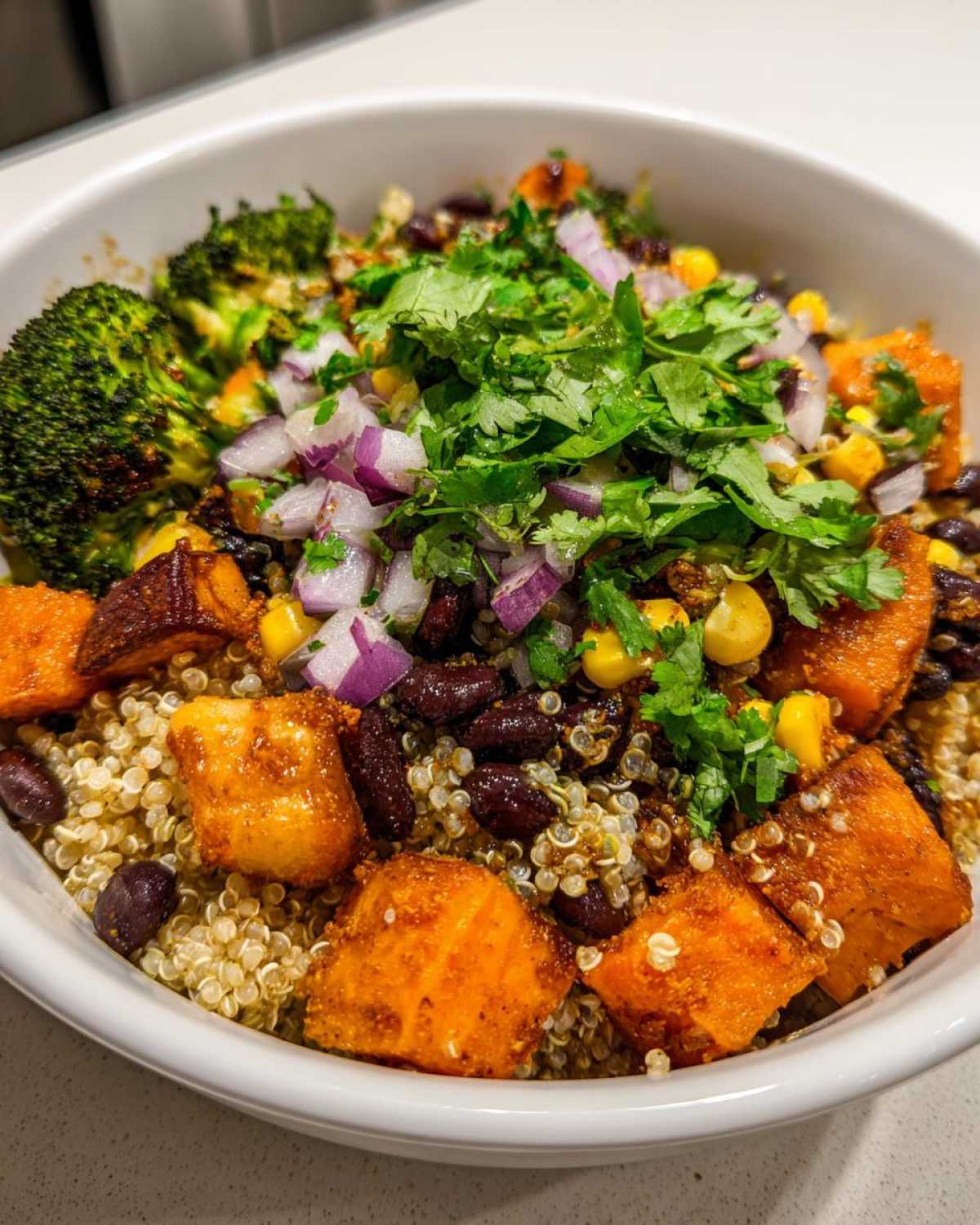 Quinoa Veggie Power Bowl - detail 2