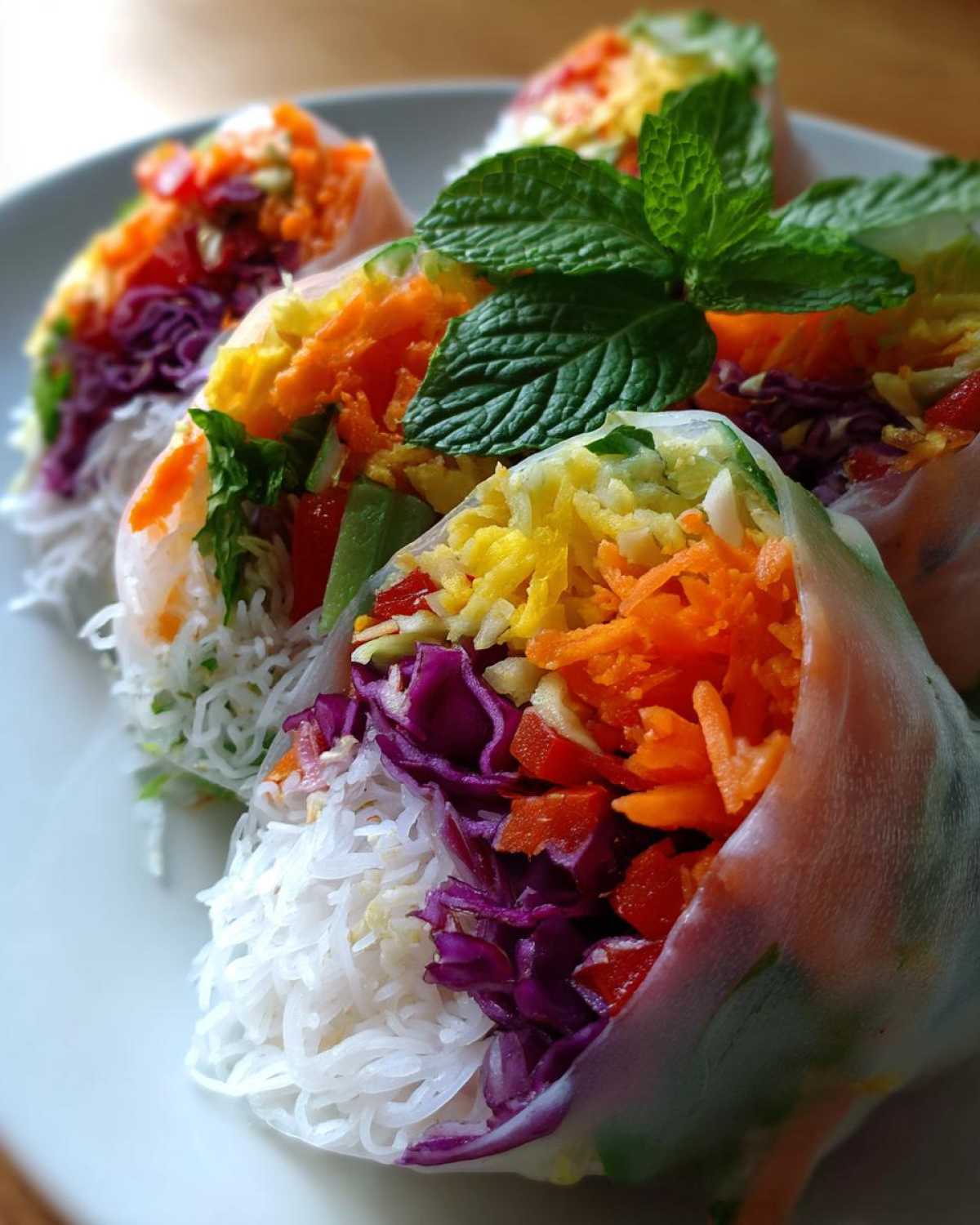 Rainbow Rice Paper Rolls - detail 4