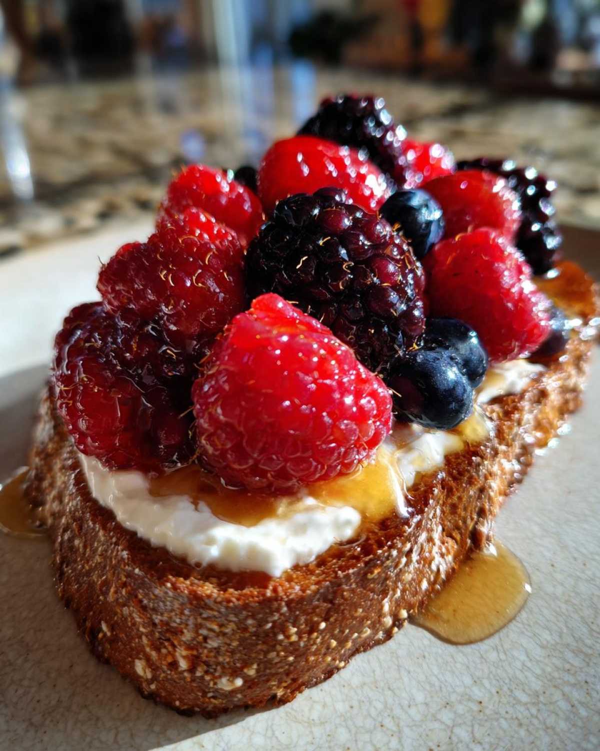 Ricotta Berry Toast - detail 1