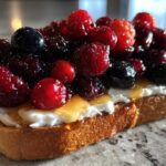 Ricotta Berry Toast