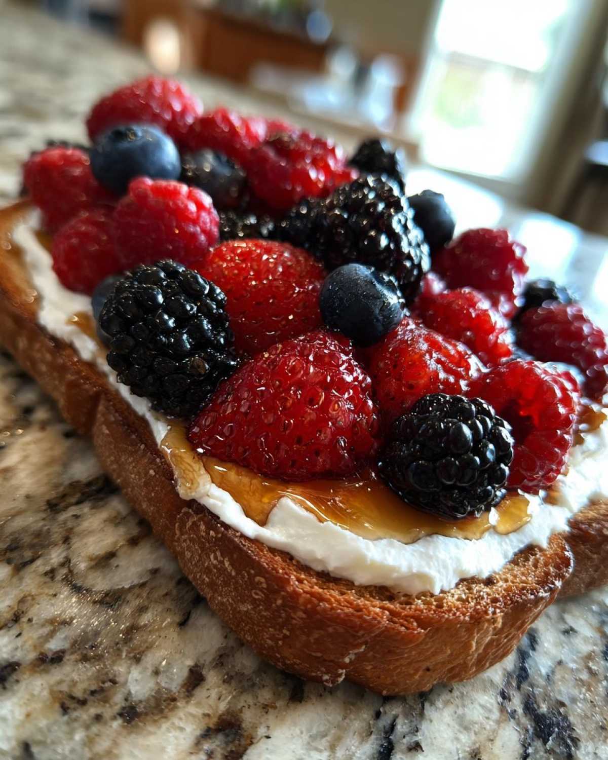Ricotta Berry Toast - detail 2