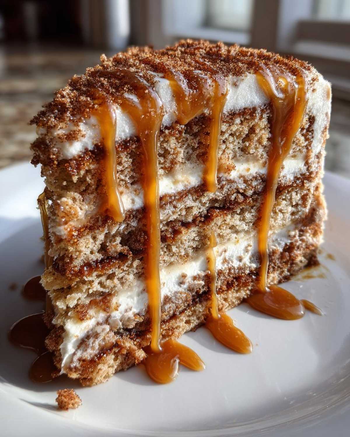 Salted Caramel Churro Cake - detail 1