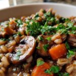 Savory Mushroom Barley Stew
