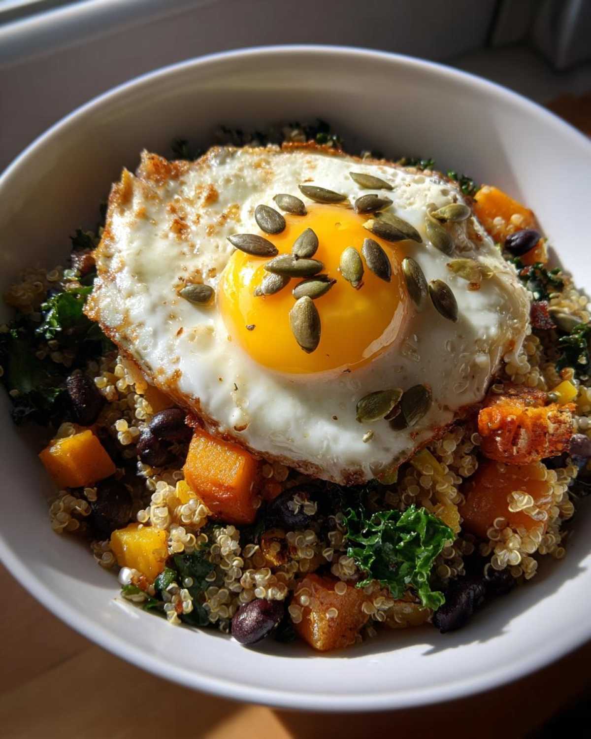 Savory Quinoa Breakfast Bowl - detail 1