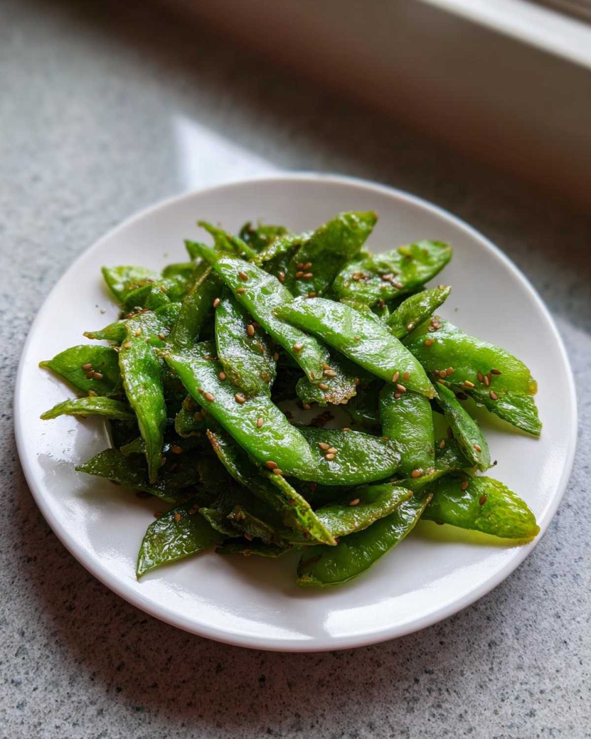 Sesame Snap Pea Crisps - detail 1