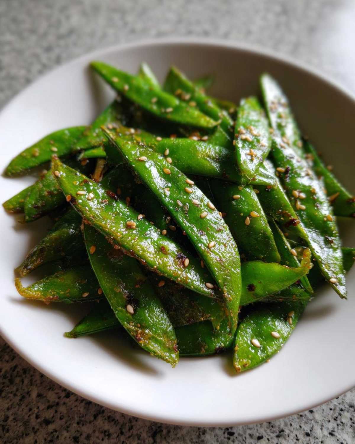 Sesame Snap Pea Crisps - detail 2