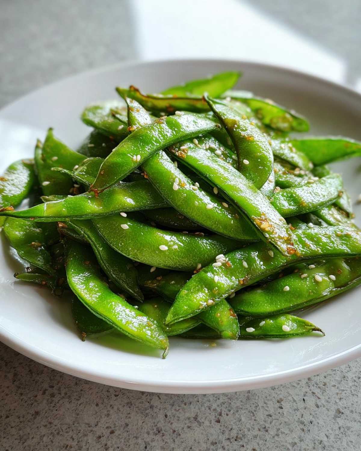 Sesame Snap Pea Crisps - detail 3