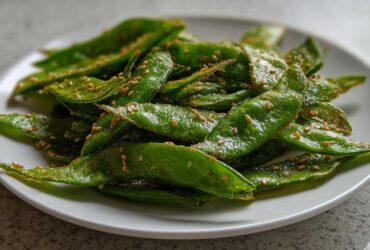 Sesame Snap Pea Crisps