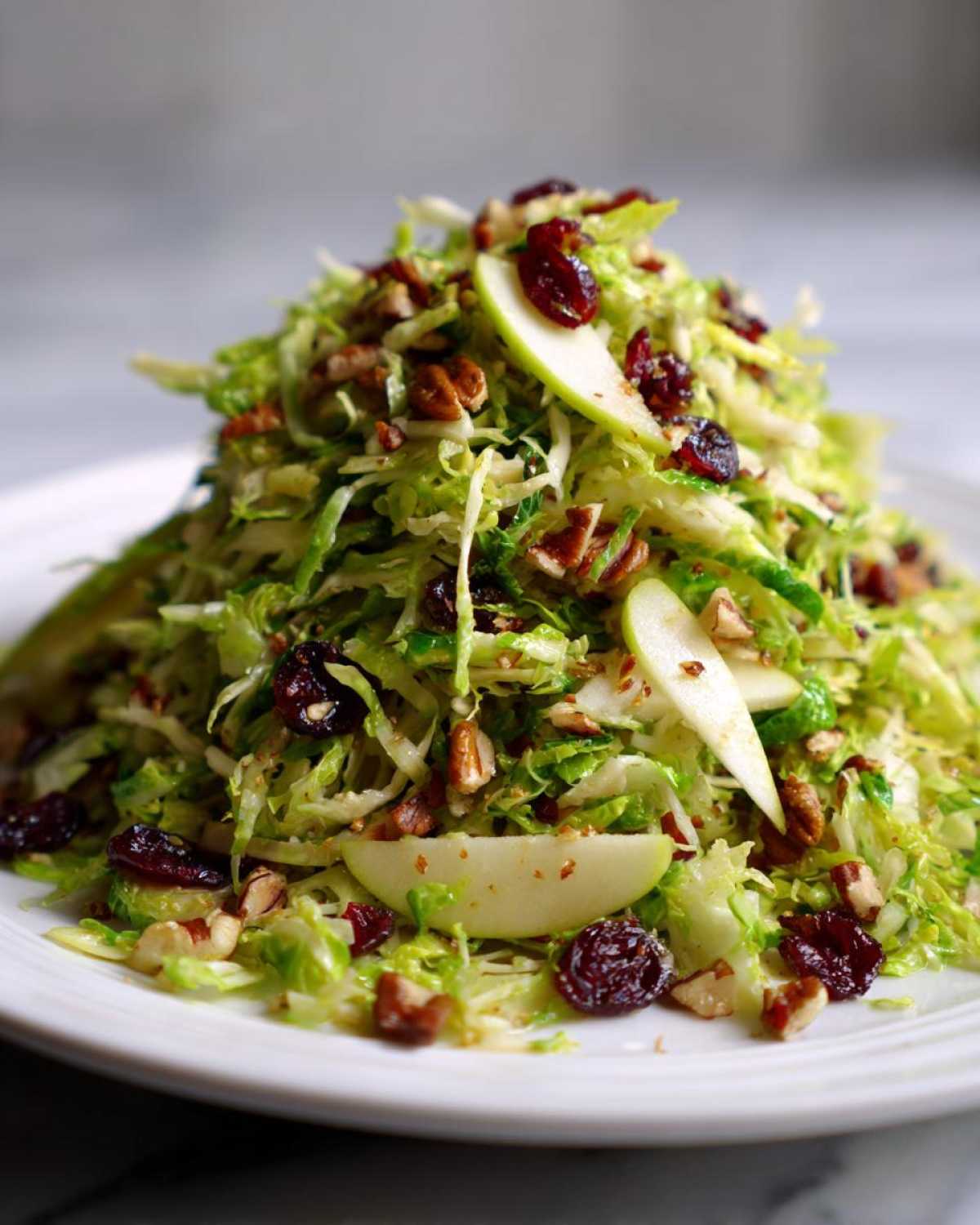 Shaved Brussels Sprouts & Apple Salad - detail 2
