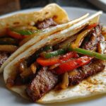 Skillet Seared Steak Fajitas