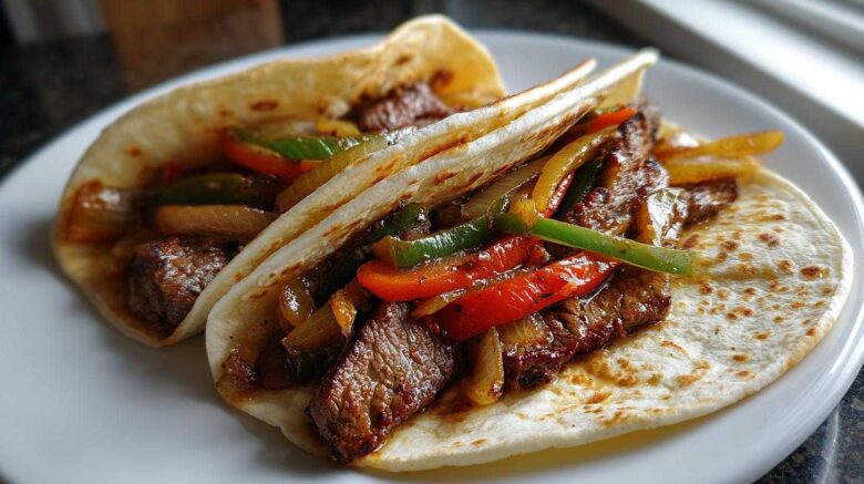 Skillet Seared Steak Fajitas