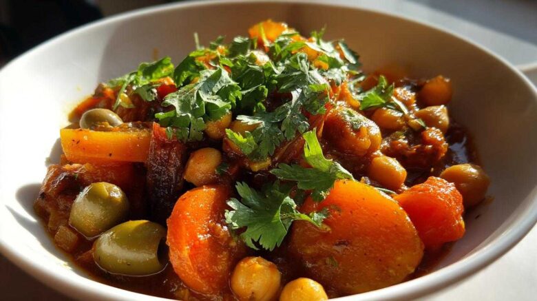 Slow Cooker Moroccan Chickpea Stew