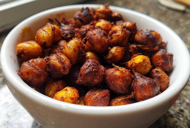 Spiced Chickpea Snack Mix