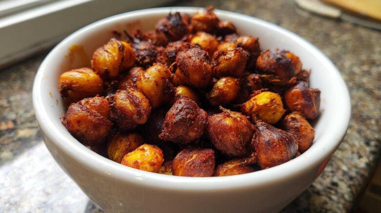 Spiced Chickpea Snack Mix