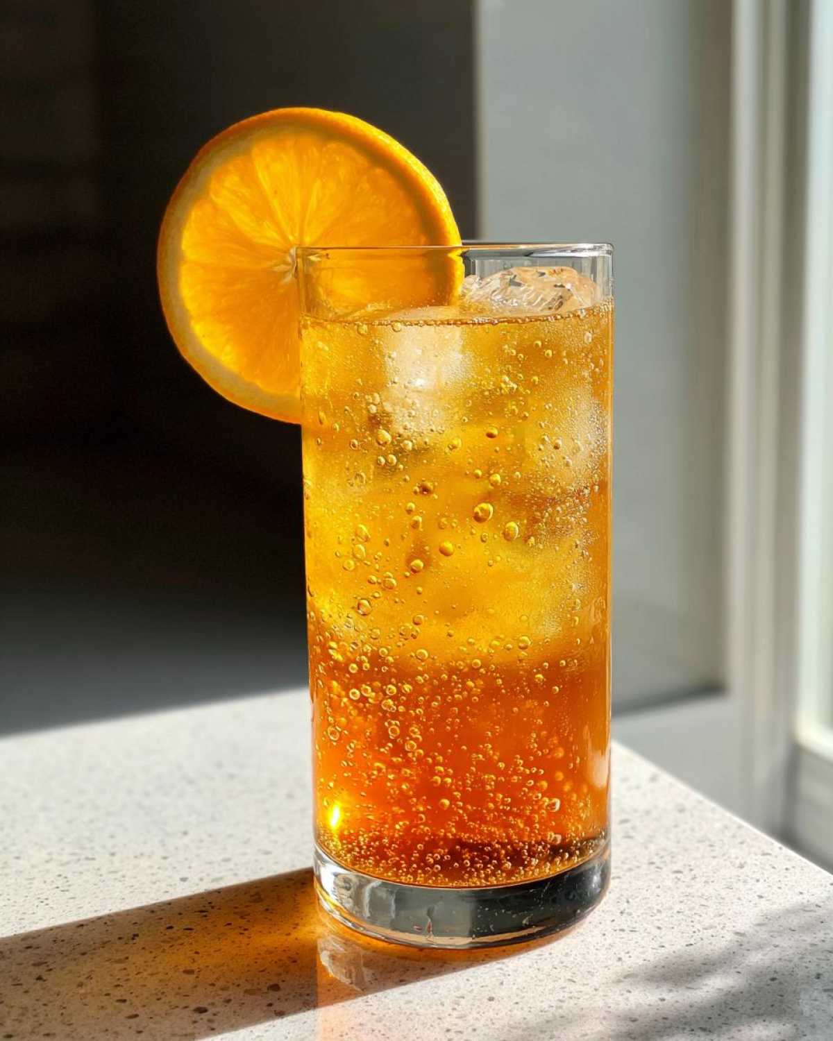 Spiced Citrus Ginger Kombucha - detail 1