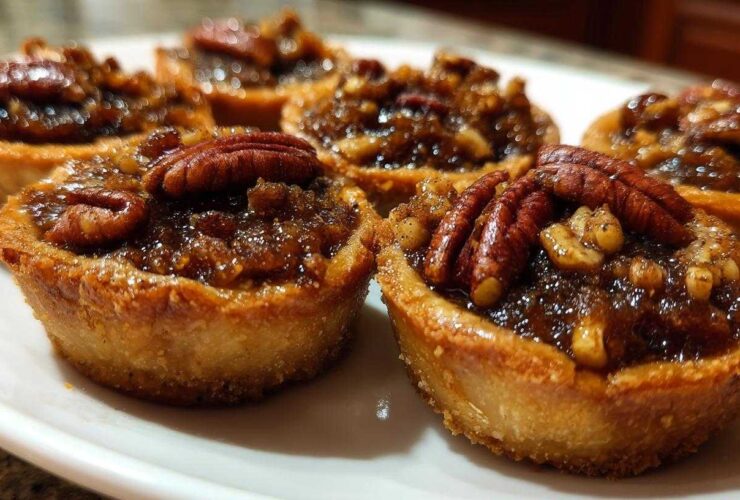 Spiced Pecan Pie Bites