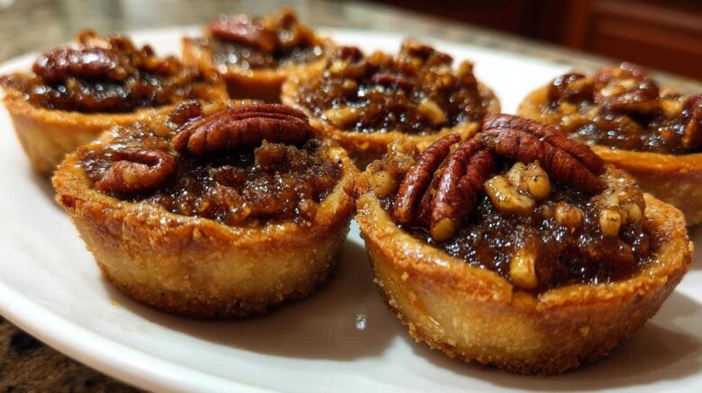Spiced Pecan Pie Bites