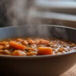 Spiced Sweet Potato Lentil Soup
