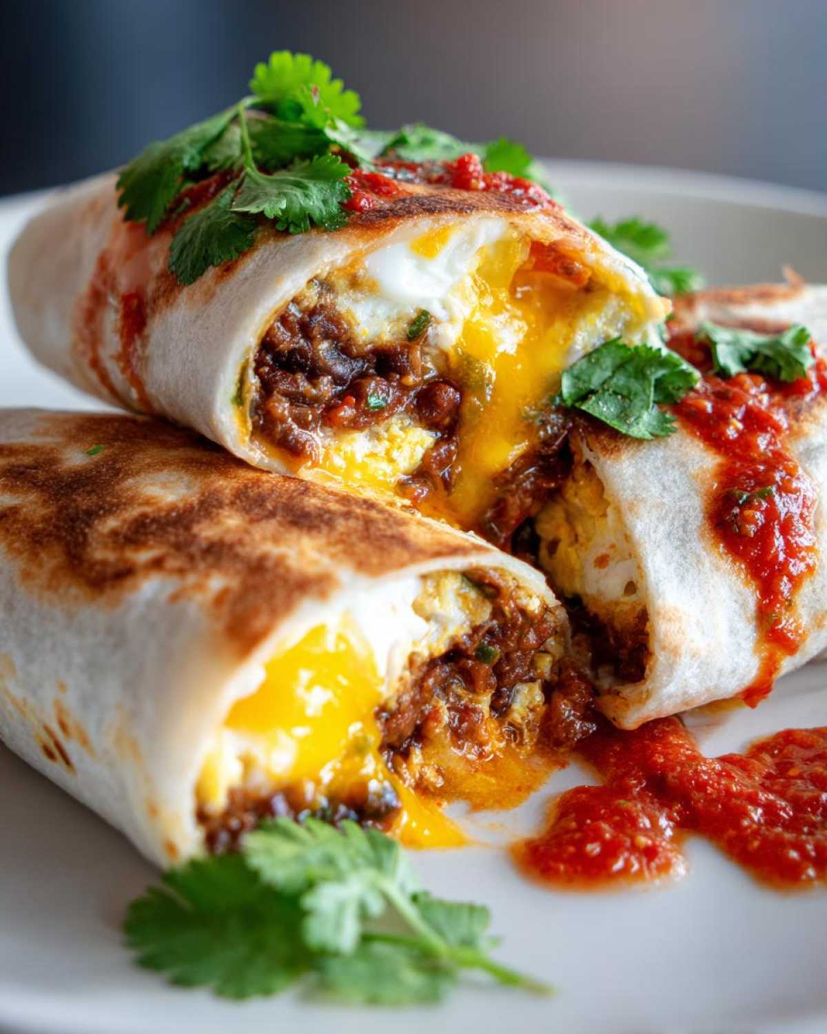 Spicy Huevos Rancheros Burrito - detail 4