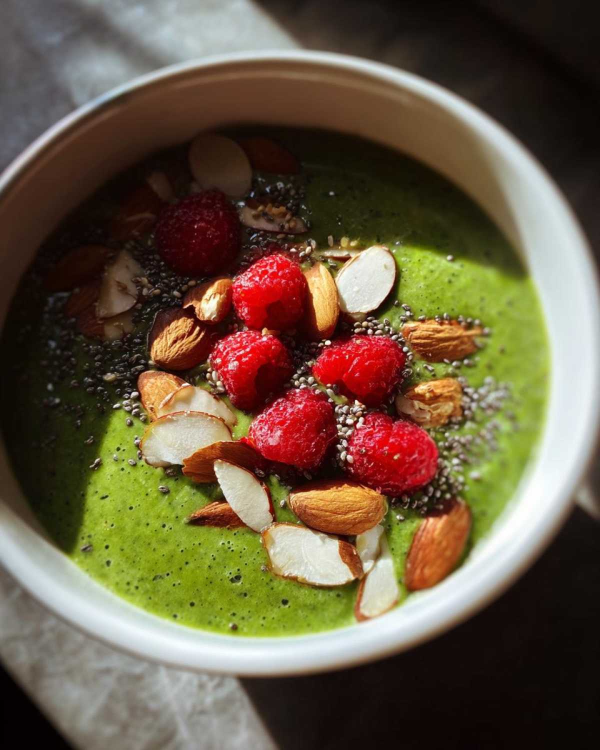 Super Green Smoothie Bowl - detail 2
