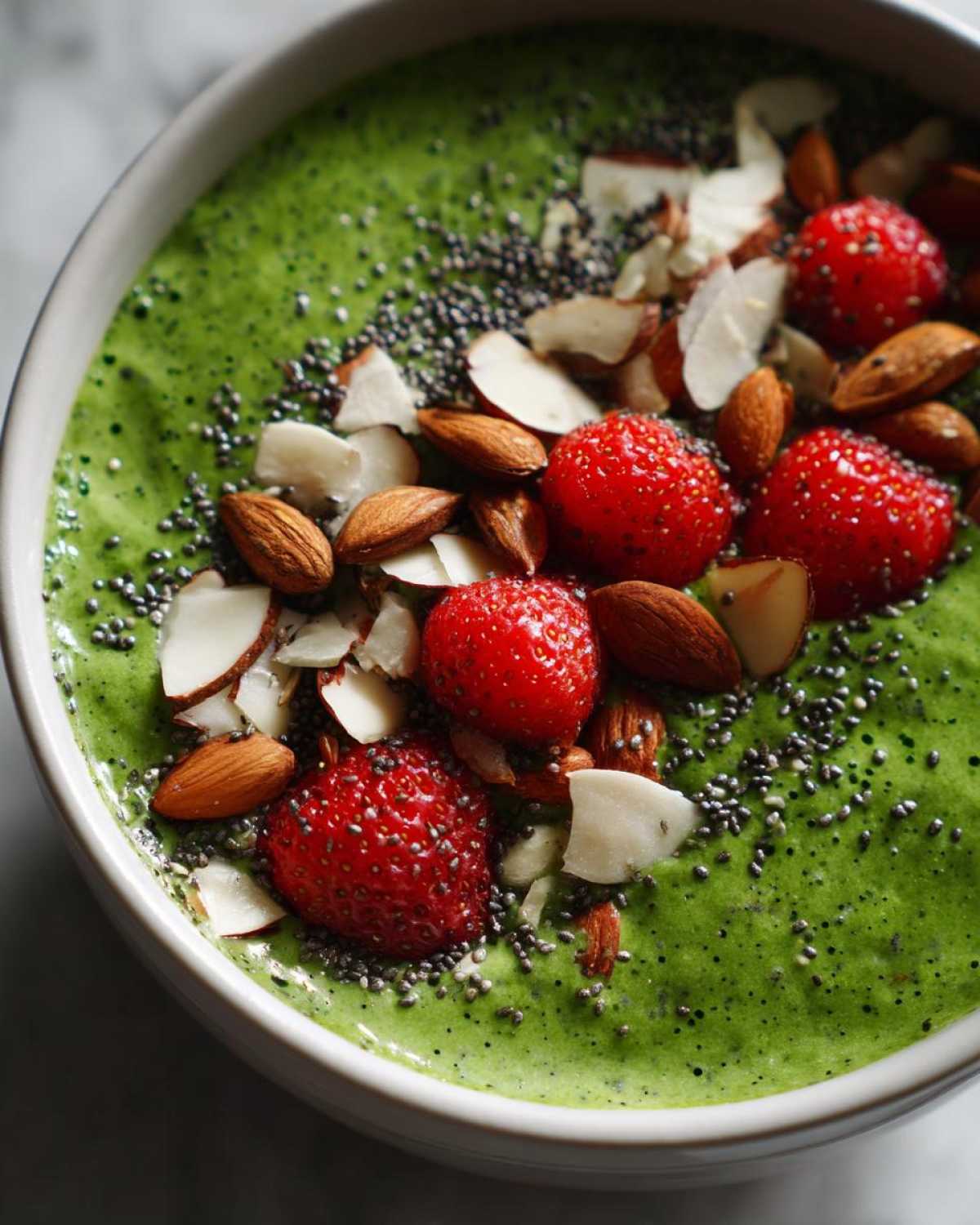 Super Green Smoothie Bowl - detail 3