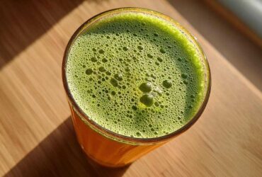 Tangerine Ginger Green Juice