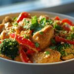 Thai Peanut Chicken One-Pot