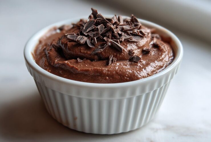 Triple Chocolate Avocado Mousse