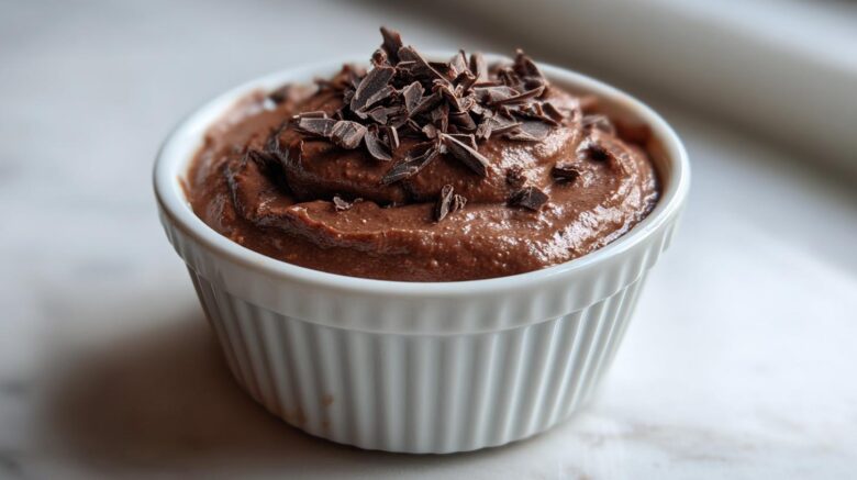 Triple Chocolate Avocado Mousse