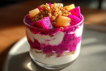 Tropical Dragonfruit Parfait