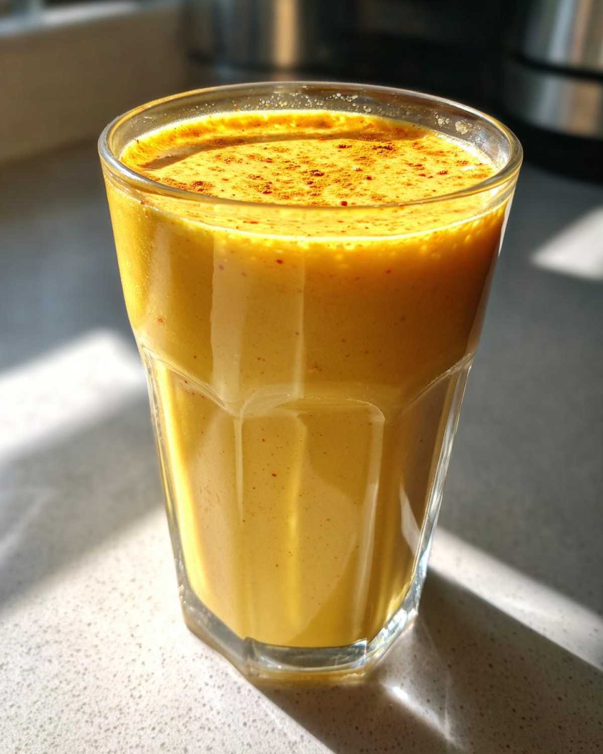 Turmeric Golden Milk Smoothie - detail 1