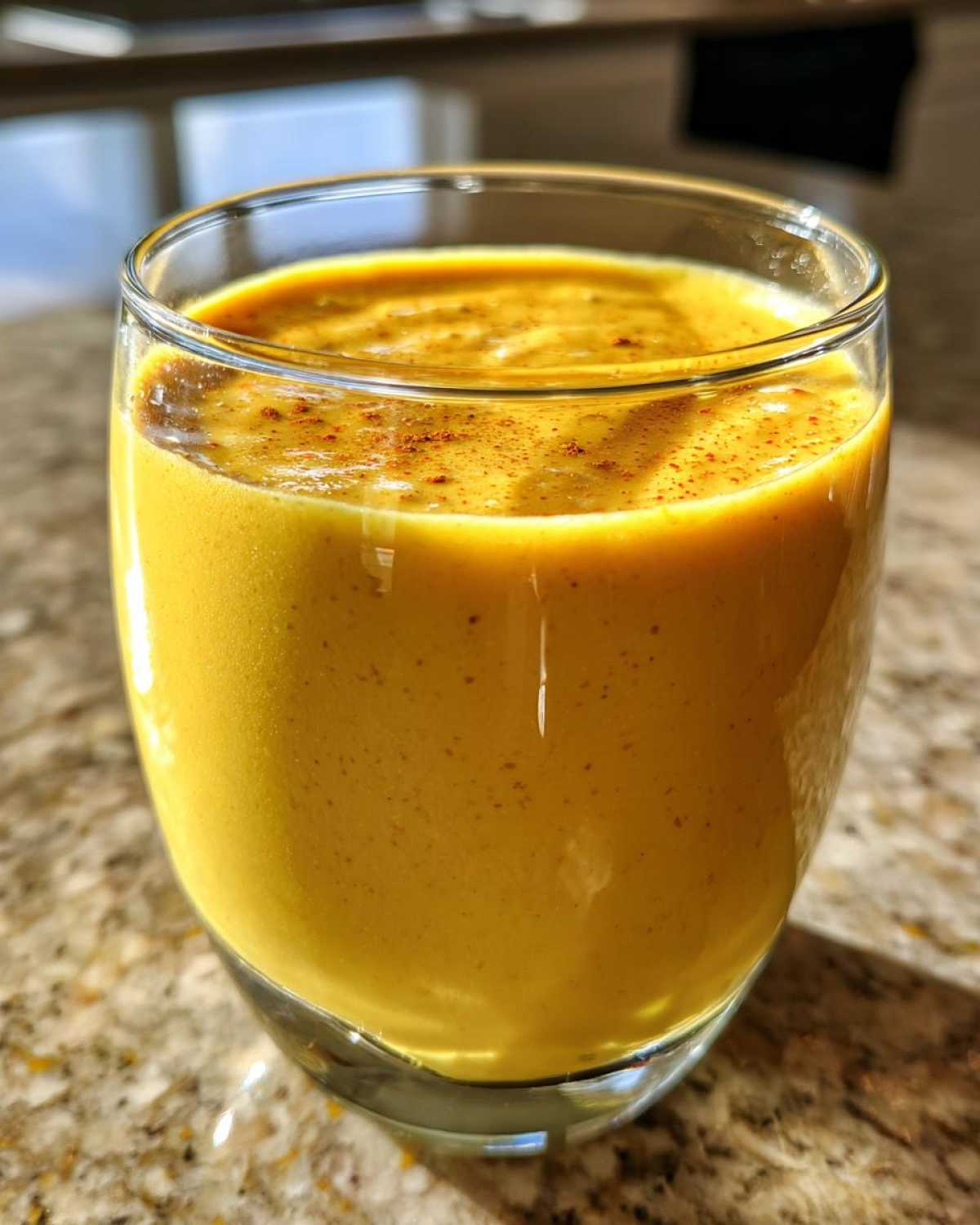 Turmeric Golden Milk Smoothie - detail 4