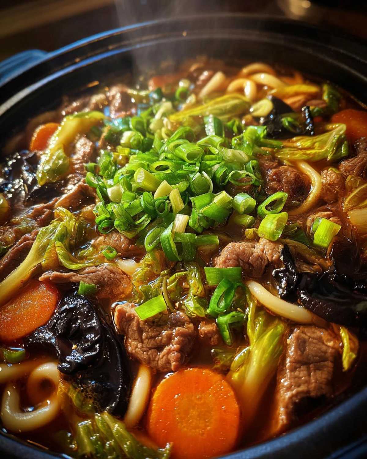 Udon Noodle & Beef Hot Pot - detail 1
