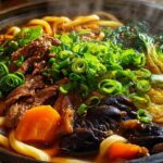 Udon Noodle & Beef Hot Pot