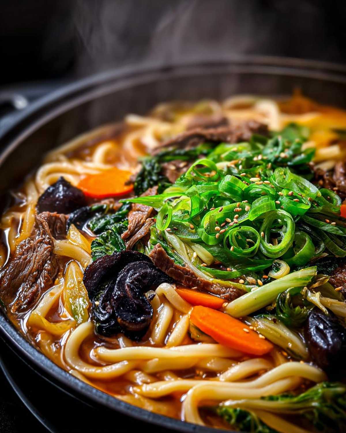 Udon Noodle & Beef Hot Pot - detail 4