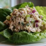 Ultimate Tuna Salad Lettuce Wrap