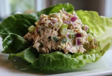 Ultimate Tuna Salad Lettuce Wrap