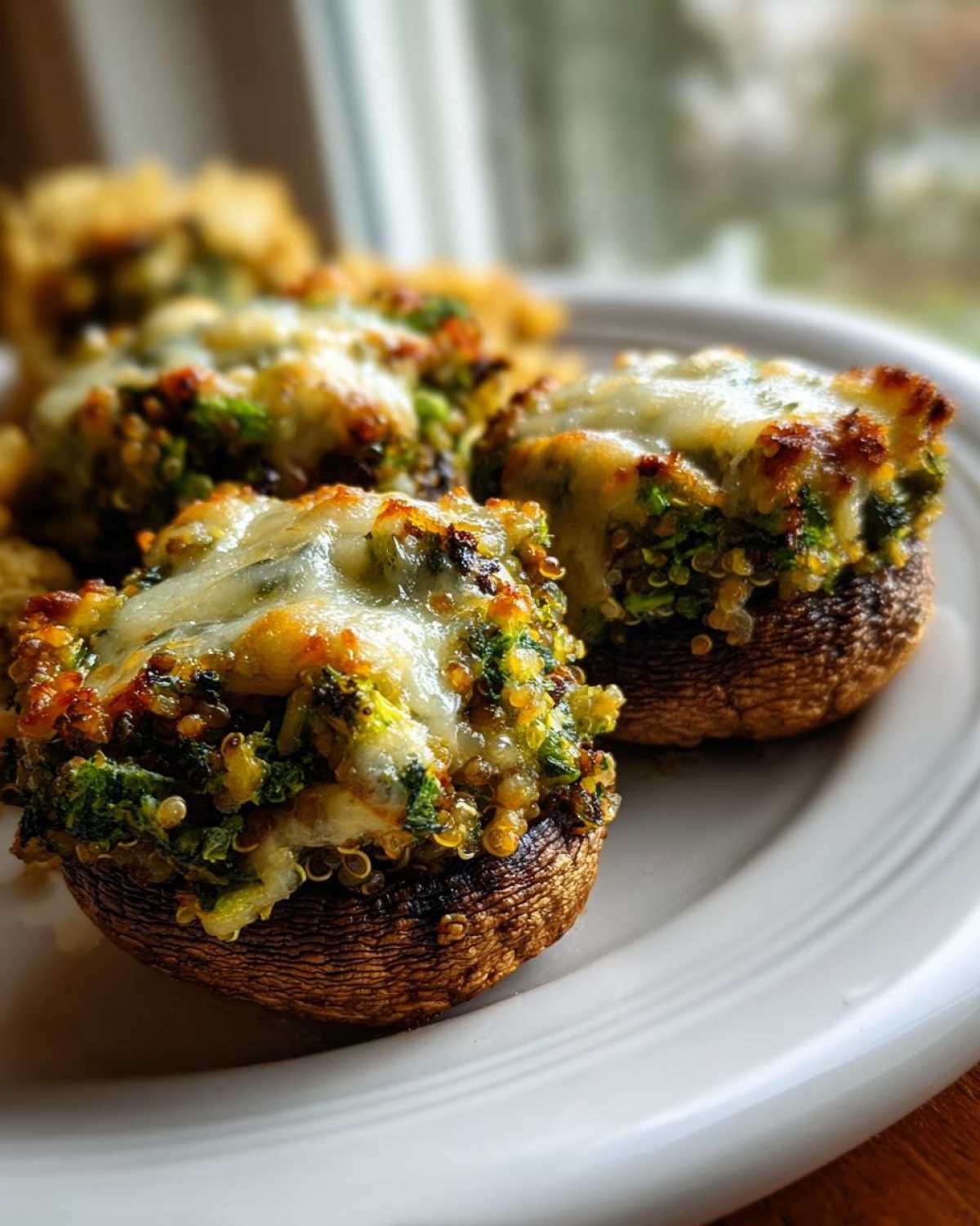 Veggie Stuffed Mushroom Bites - detail 3