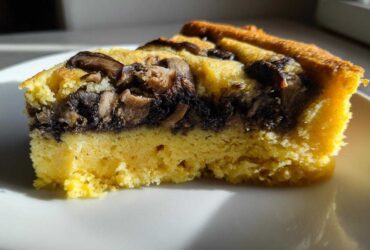 Wild Mushroom Polenta Pie